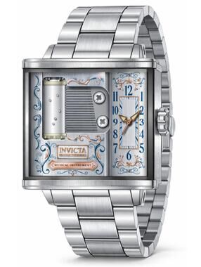 Invicta Artist Musical Instrument Swiss Ronda 763 Watch - 52mm, Steel (49474)